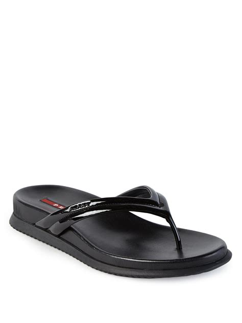 prada flip flops men|prada women's flip flops.